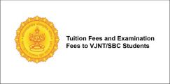 VJNT/SBC Students Scholarship, Maharashtra, Class 1