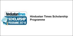 Hindustan Times Scholarship Programme  2017-18, Class 7