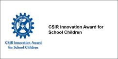 CSIR Innovation Award for School Children  2018, Class 8