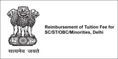 Reimbursement of Tuition Fee for  SC/ST/OBC/Minorities, Delhi 2018, Class 9