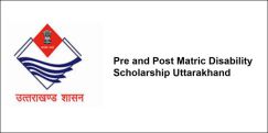Pre and Post Matric Disability Scholarship Uttarakhand 2018, Class 2