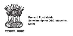 Pre and Post Matric Scholarship for OBC students, Delhi 2018, Class 2