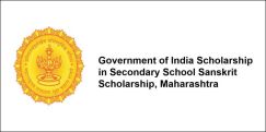 Government of India Scholarship in Secondary School  Sanskrit Scholarship, Maharashtra 2017-18, Class 12
