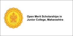 Open Merit Scholarships in Junior College, Maharashtra 2017-18, Class 12