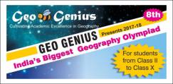 Geo Genius Geography Olympiad 2018-19, Class 3